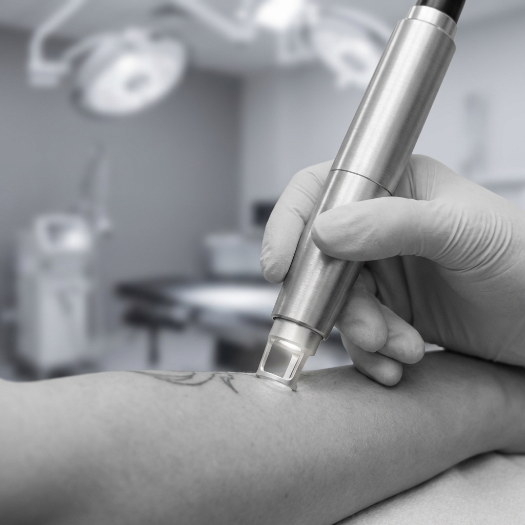 Laser Q-switched Nd:YAG